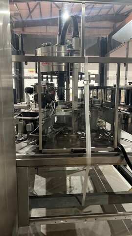 Used labeller Krones hot melt
