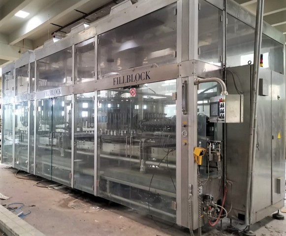 Used filling monoblock MBF 50.70.12.10