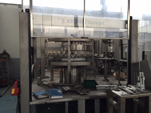 Used filling monoblock Krones vacufill 32.32.8