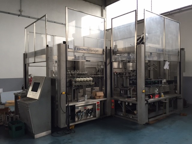 Used filling monoblock Krones vacufill 32.32.8