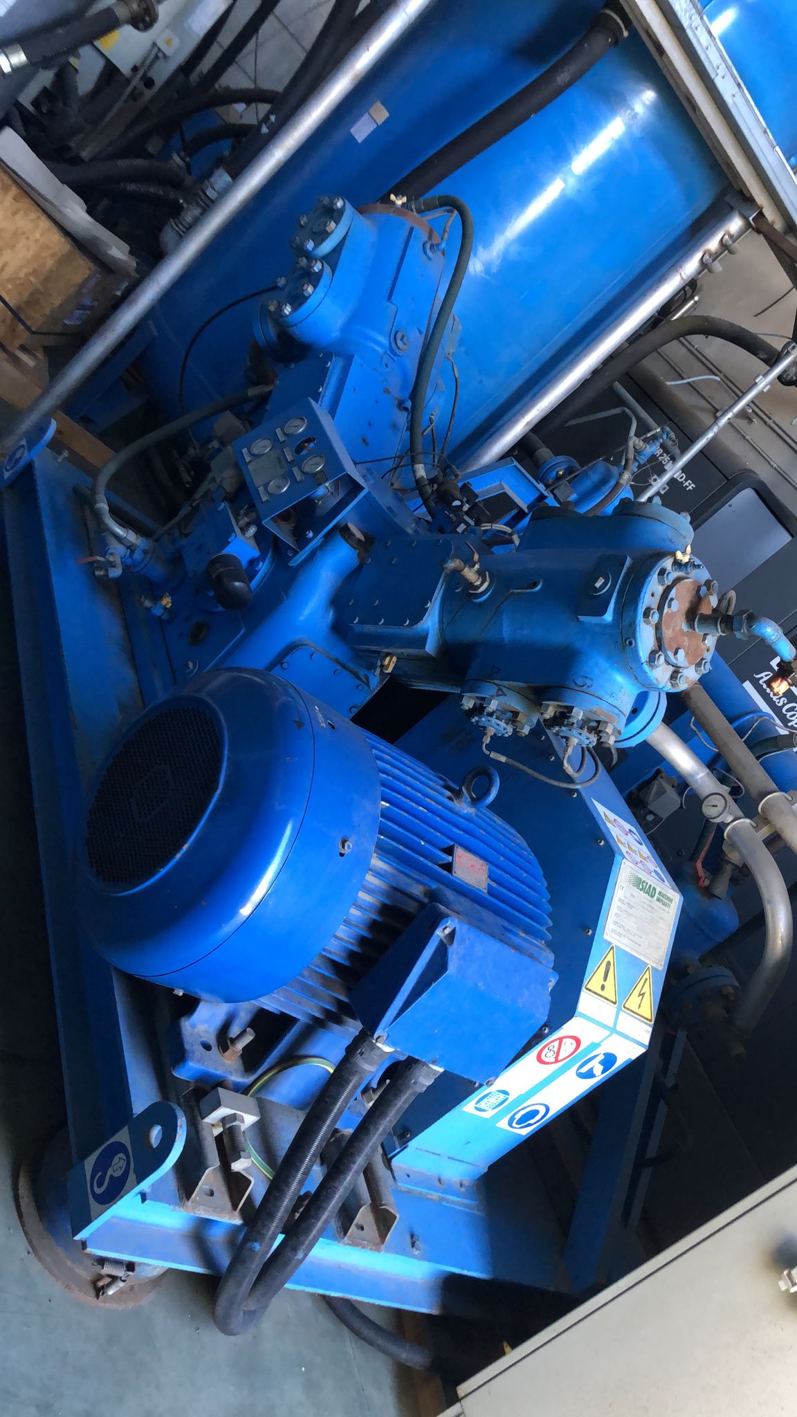Compressore Siad ws2 190 m Usato 8