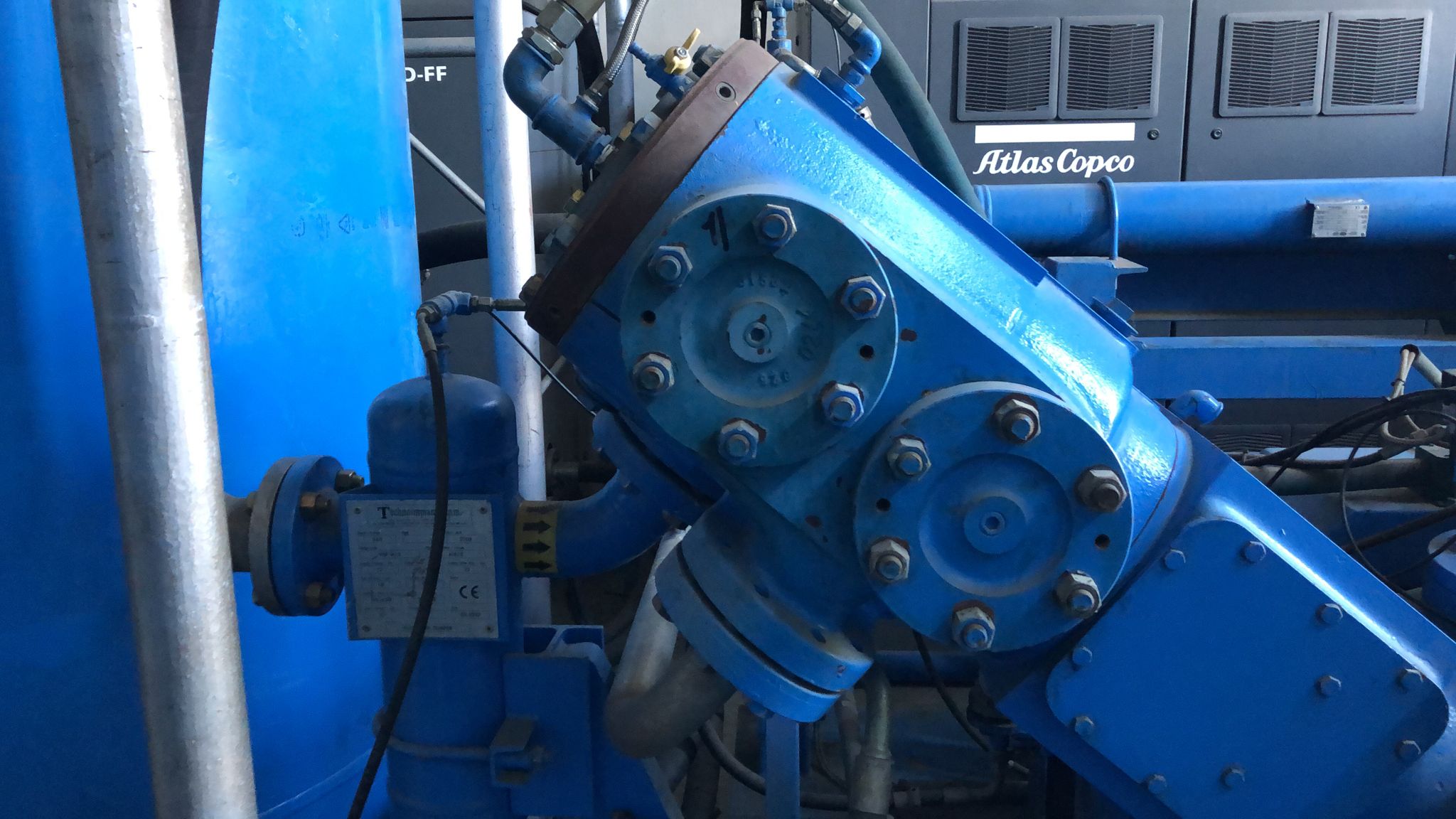 Compressore Siad ws2 190 m Usato 9