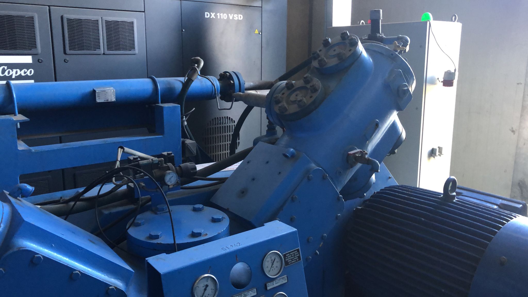 Compressore Siad ws2 190 m Usato 10