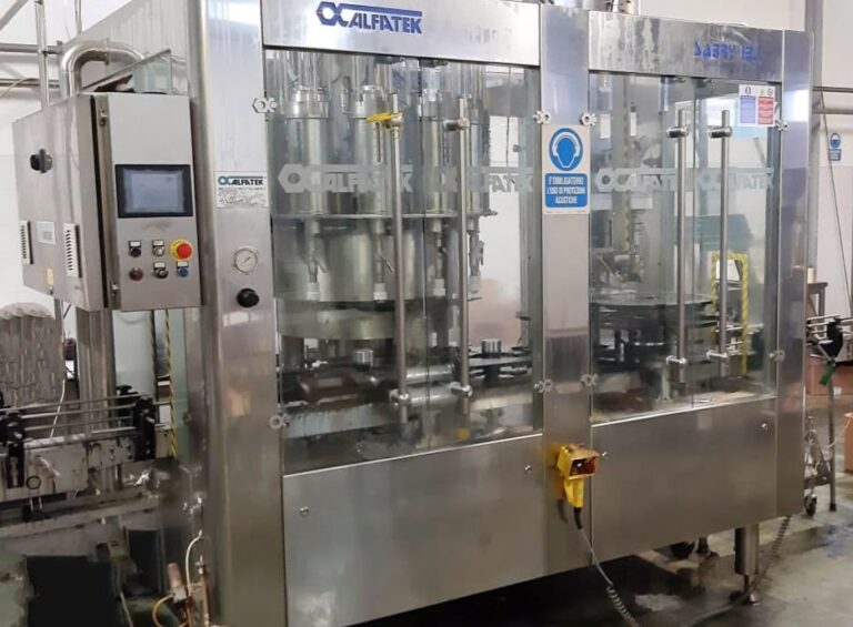 Used Filling Monoblock Alfatek 12.1 fo Oil 2.400 BPH
