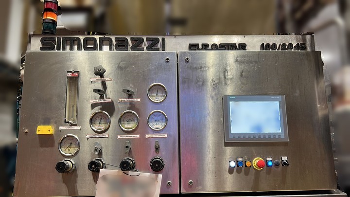 Used Filling Monoblock Simonazzi Eurostar 100.20.15 Isobaric 35.000 bph