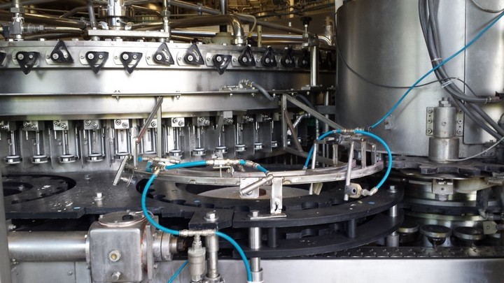 Used Isobaric filling monoblock Simonazzi 60.20.10