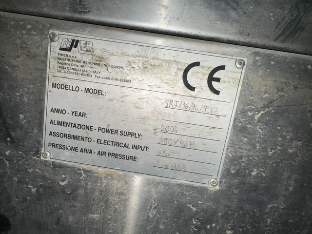 Used filling monoblock Fimer 16.16.3