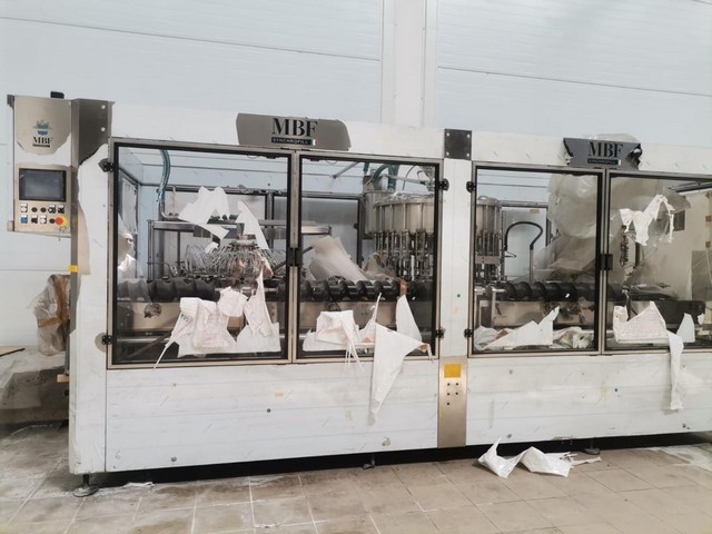 Used filling monoblock MBF 30.24.4