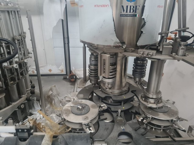 Used filling monoblock MBF 30.24.4