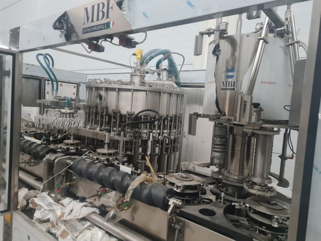 Used filling monoblock MBF 30.24.4