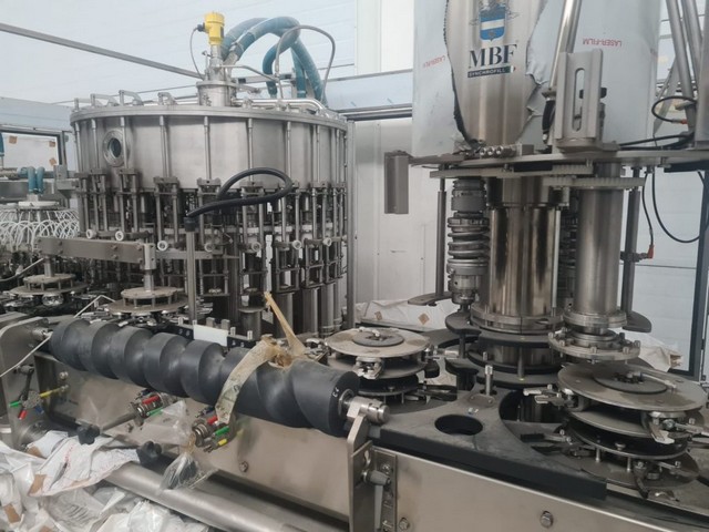 Used filling monoblock MBF 30.24.4