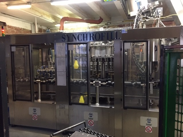 Used filling monoblock MBF Synchrofill 15.18.3