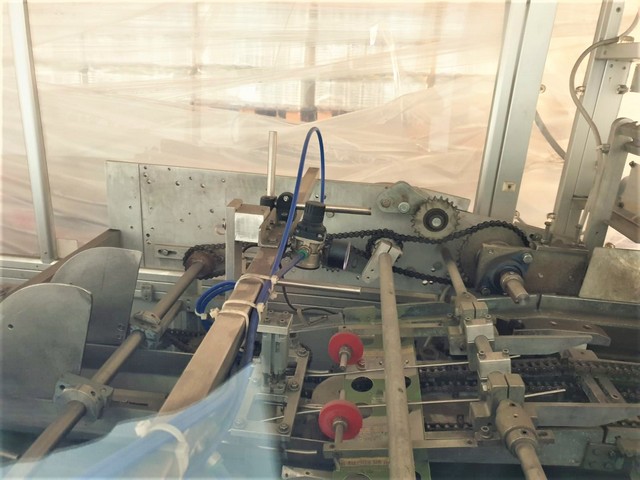 Used Cardboard Sleeve Packer Smurfit