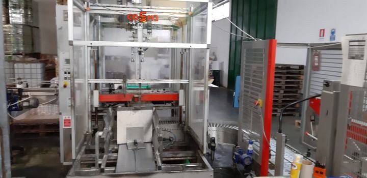 Used Case packer Monoblock Cosma