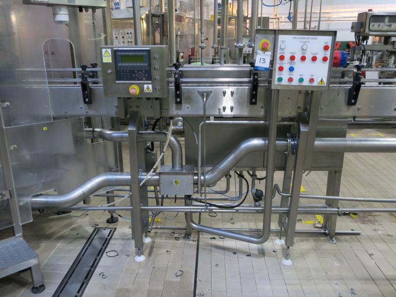 Linea di imbottigliamento Filmatic PET & HDPE Usata 3