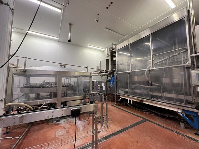 Used Complete Bottling Line Juice 9.000 bph