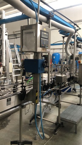 Used Complete Isobaric Bottling Line Pet & Glass bottles