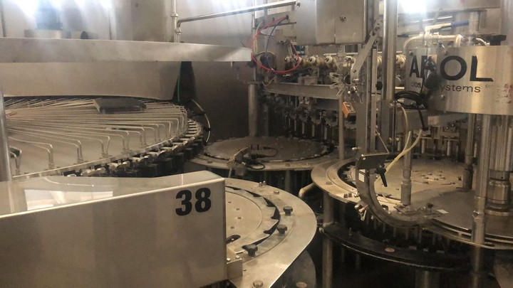 Used PET Complete Bottling Line Krones