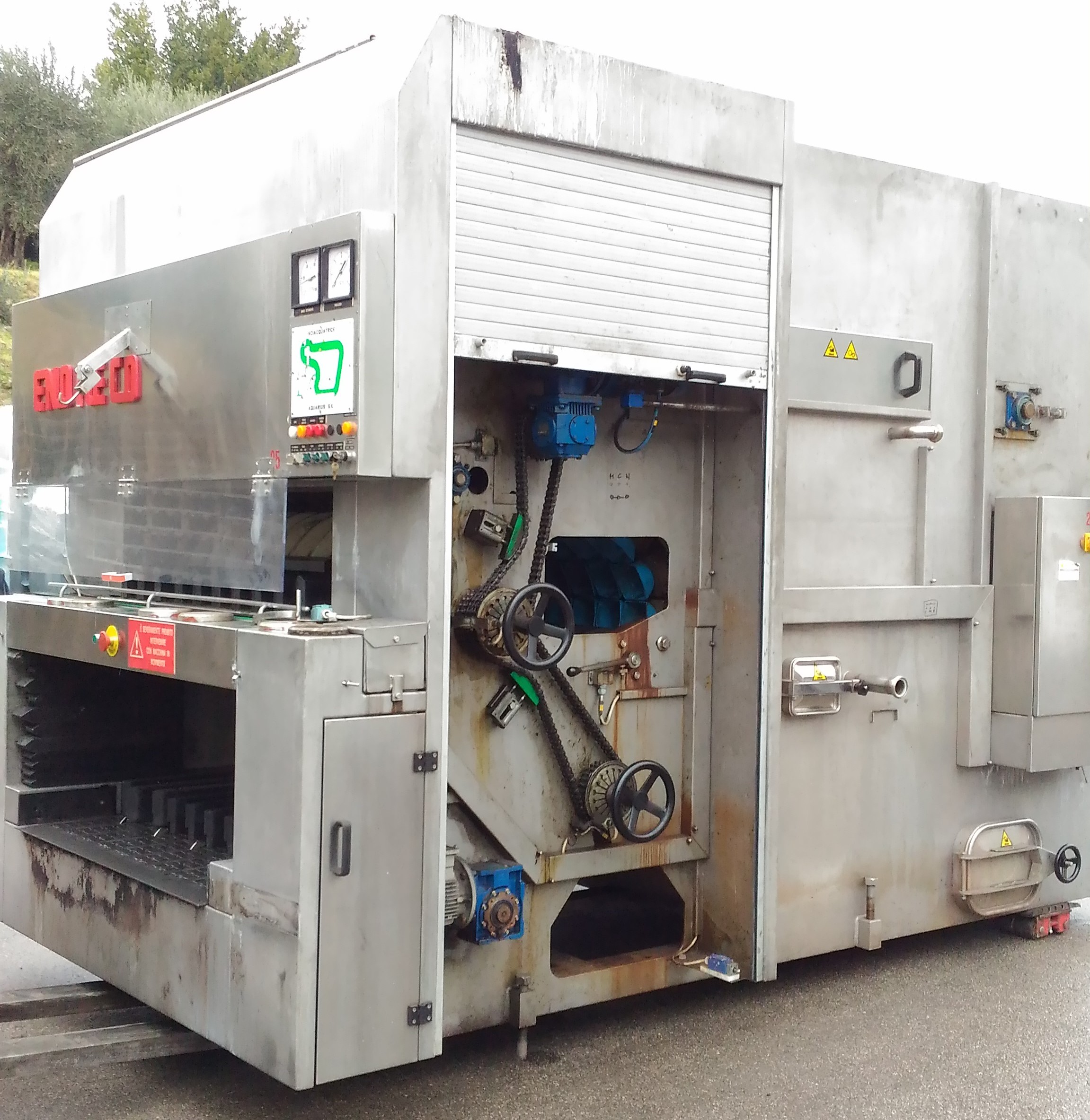 Used Bottle Washer Enomeco Acquarius 4