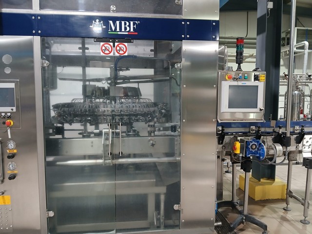 Used Complete Bottling Line MBF 9.500 bph