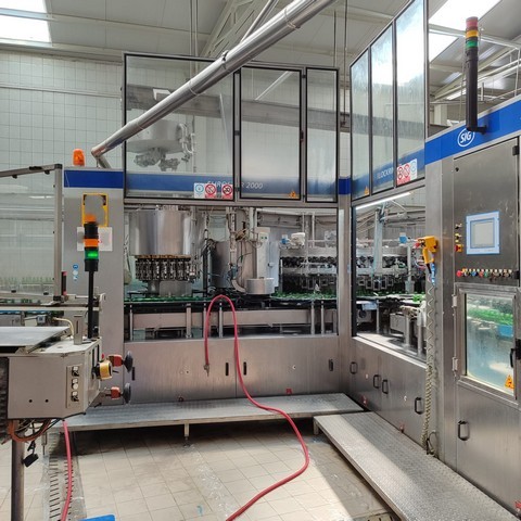 Used Complete Bottling Line Sidel 46.000 bph 4
