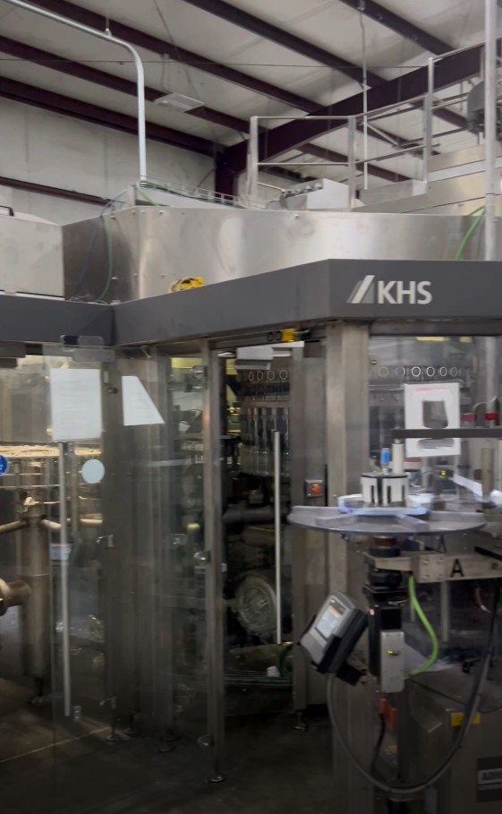 Used Complete Bottling Line KHS PET 54.000 bph 3