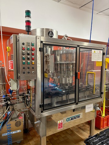 Used Alfatek filling monoblock 15.1 4