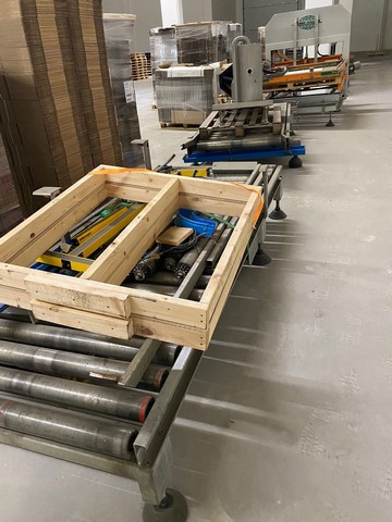 Used Mondo & Scaglione depalletizer 4