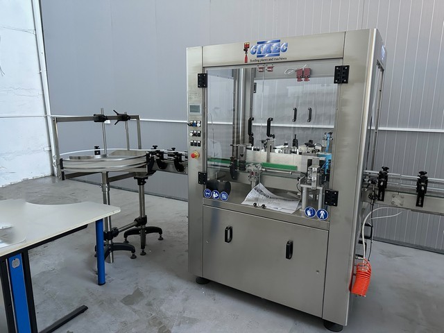 Used adhesive Cimec labeller 3