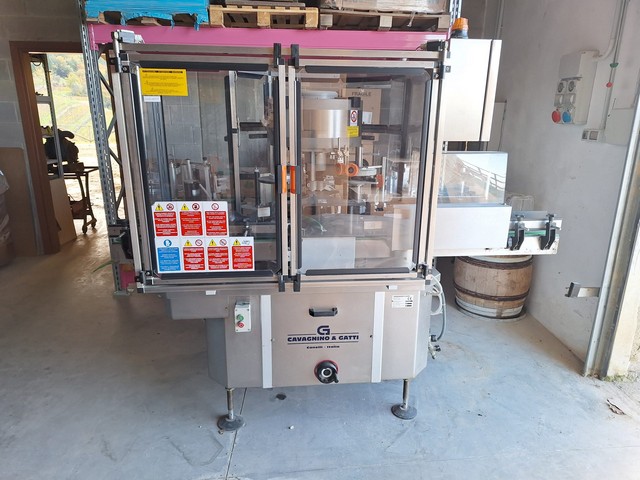 Used adhesive Cavagnino&Gatti labeller 3