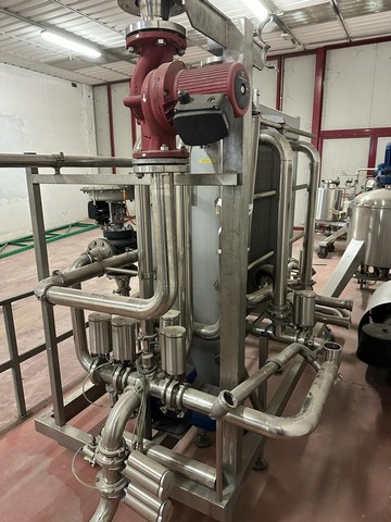 Used Innotec microfiltration system with Sondex pasteurizer 4