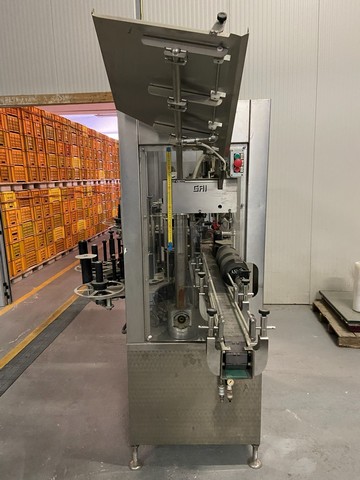 Used Gai capsuling machine with labeller 3