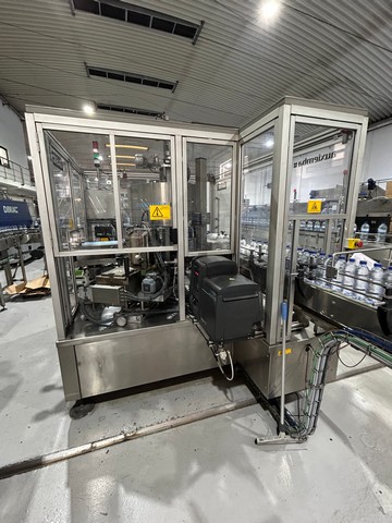 Used Auxiemba hot glue labeller 8