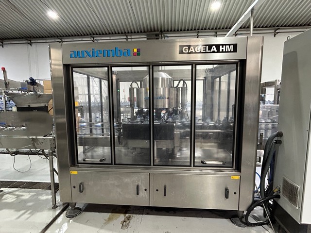Used hot glue labeller Auxiemba 6