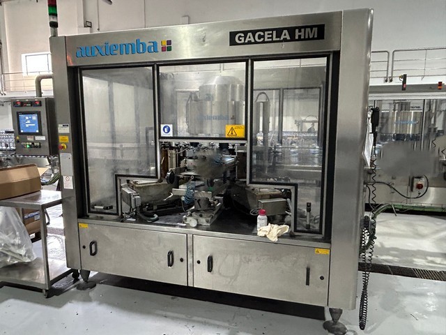 Used hot glue labeller Auxiemba