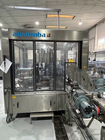 Used hot glue labeller Auxiemba 2