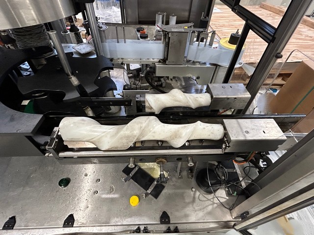 Used adhesive Kosme labeller 4