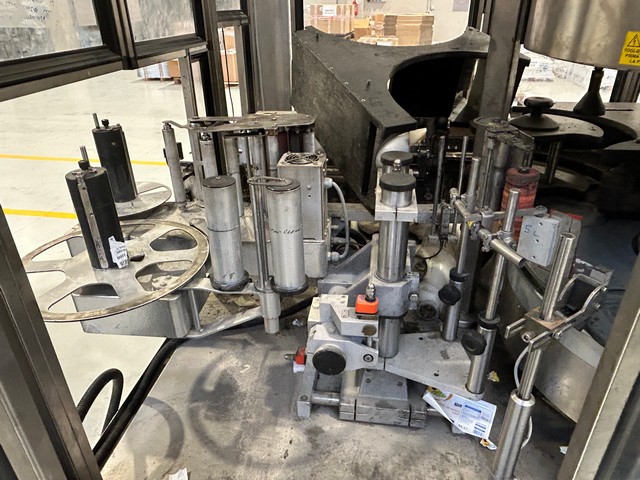 Used adhesive Kosme labeller 6