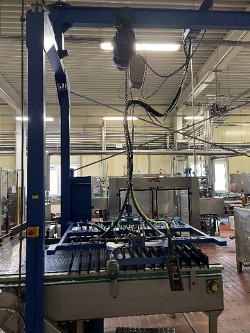 Used bottling line for glass bottle Mag 15