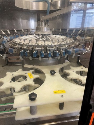 Used bottling line for glass bottle Mag 9