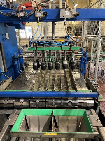 Used bottling line for glass bottle Mag 12