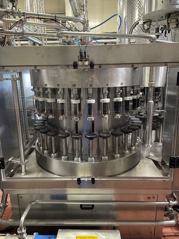 Used bottling line for glass bottle Mag 3