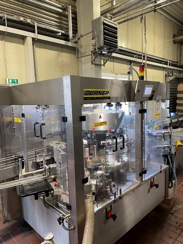 Used bottling line for glass bottle Mag 5