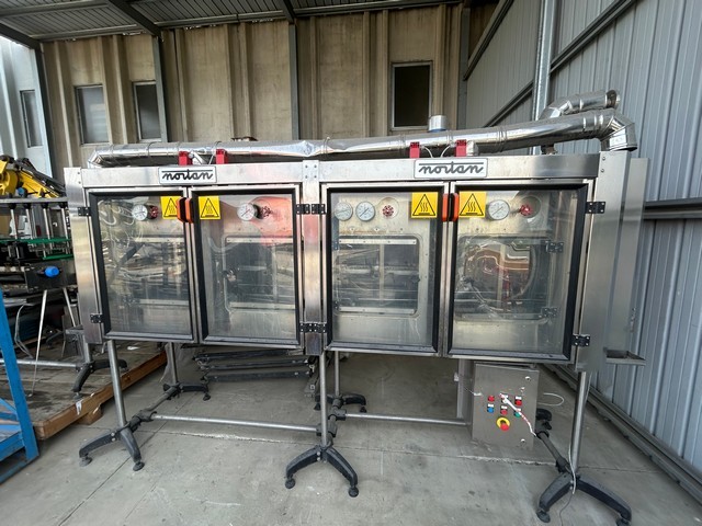 Used sleever machine Nortan 8