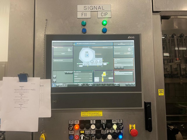 KHS used bottling line for glass 21