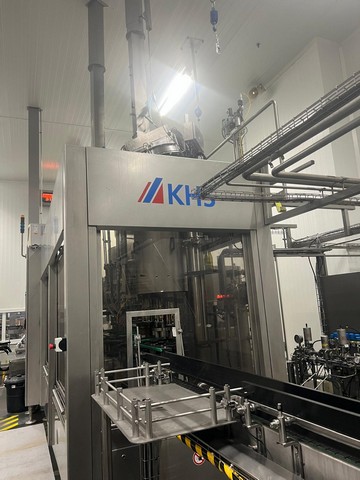 KHS used bottling line for glass 23