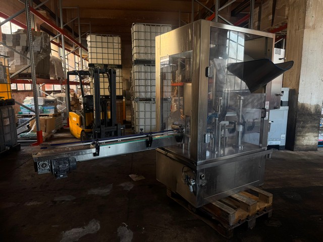 Used Tecnoalimentare S.R.L. volumetric filling monoblock for jars 9