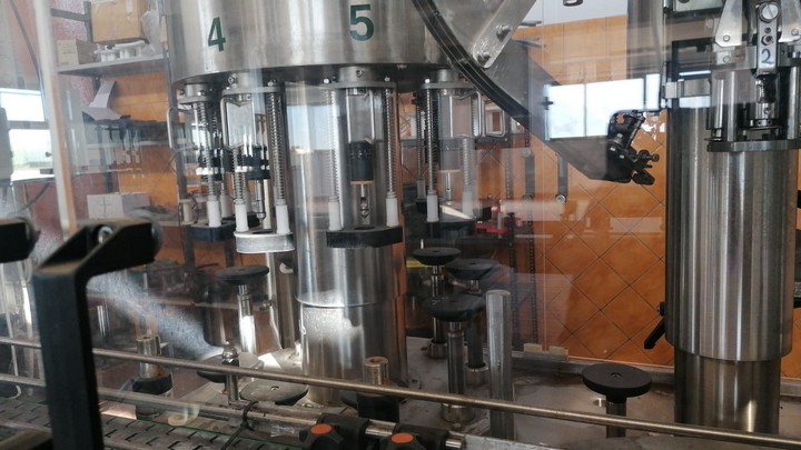 Used I.B.T. filling monoblock 9