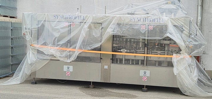 Used MBF triblock low vacuum for glass bottle 4