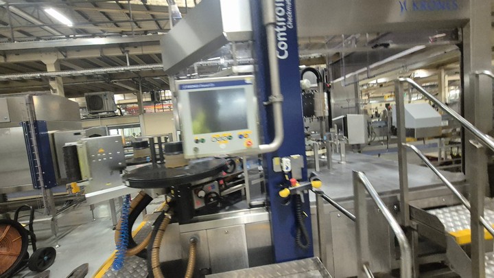 Used Krones 18T 1S Roll Feed Labeller 9